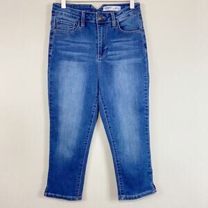 Secrets With Love | High Waist Capri Jeans Sz 28